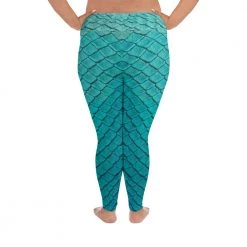FinfolkProductions Pacific Wave Plus Size Leggings