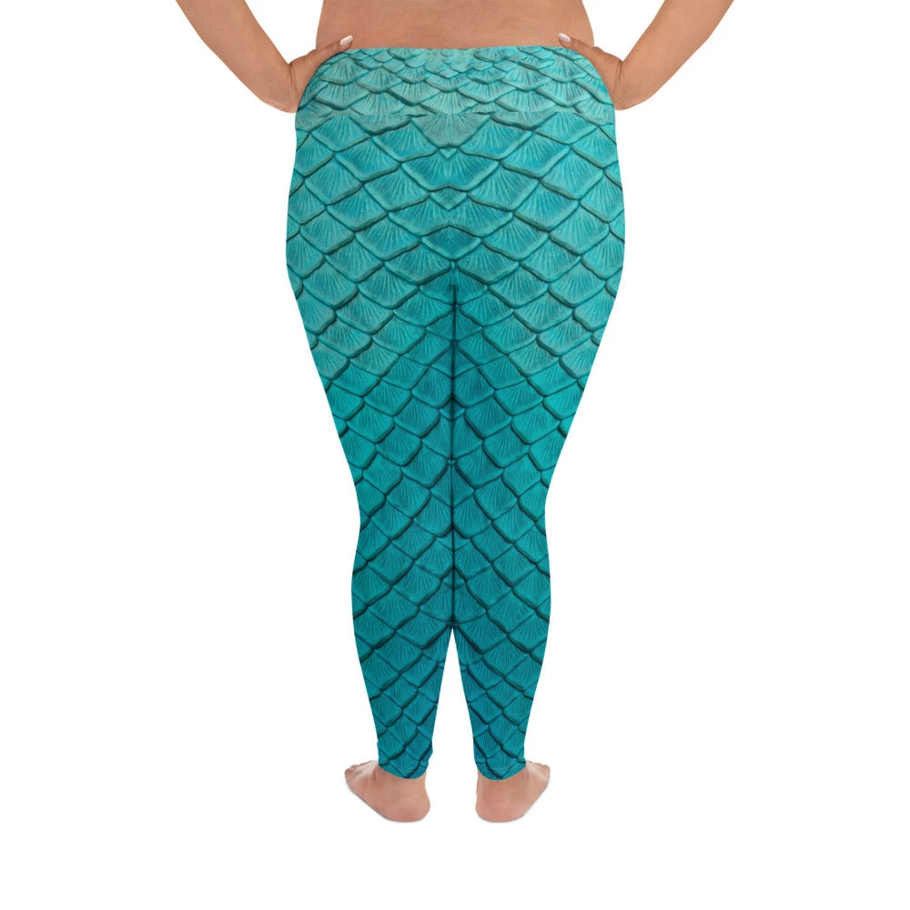 FinfolkProductions Pacific Wave Plus Size Leggings 2 FinfolkProductions Pacific Wave Plus Size Leggings