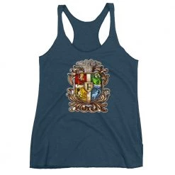 FinfolkProductions Finfolk Crest Racerback Tank