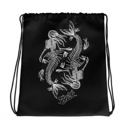 FinfolkProductions Deadly Depths Drawstring Bag Bags And Backpacks