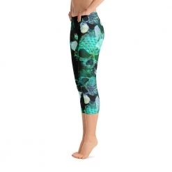 FinfolkProductions Skull Capri Leggings