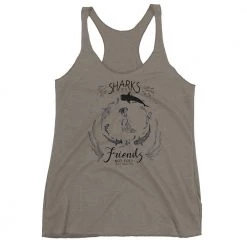 FinfolkProductions Shark Friends Racerback Tank T-shirts And Tank Tops