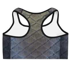 FinfolkProductions Sports Bras Black Dahlia Sports Bra