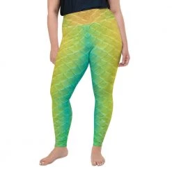 FinfolkProductions Jellyfish Jungle Plus Size Leggings