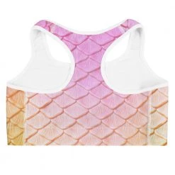 FinfolkProductions Sports Bras Rainbow Fairytail Sports Bra