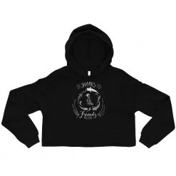 FinfolkProductions Hoodies Shark Friends Crop Hoodie