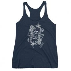 FinfolkProductions The Deadly Depths Racerback Tank
