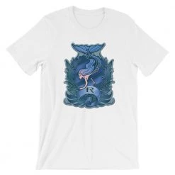 FinfolkProductions Sapphire Finfolk Crest T-Shirt