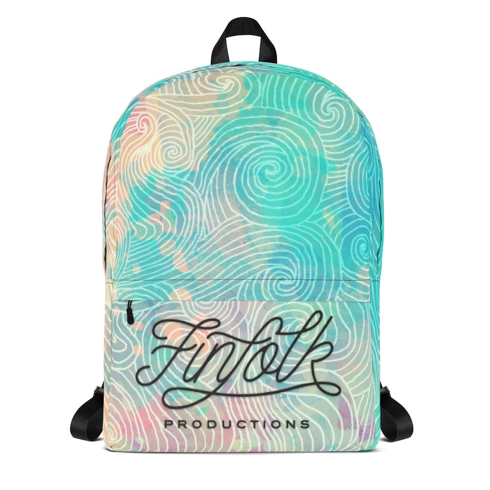 FinfolkProductions Wonderful Waves Backpack Bags And Backpacks 1 FinfolkProductions Wonderful Waves Backpack Bags And Backpacks