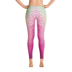 FinfolkProductions Tail Scale Leggings: Kauai Kiss