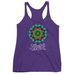 FinfolkProductions Finfolk Mandala Racerback Tank