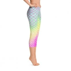 FinfolkProductions Parrotfish Paradise Capri Leggings