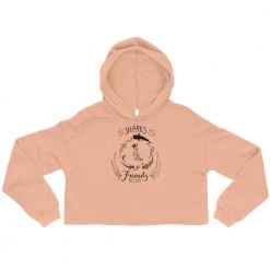 FinfolkProductions Hoodies Shark Friends Crop Hoodie