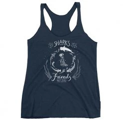 FinfolkProductions Shark Friends Racerback Tank T-shirts And Tank Tops