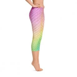 FinfolkProductions Rainbow Fairytail Capri Leggings