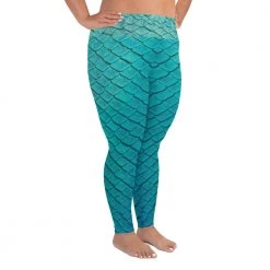 FinfolkProductions Pacific Wave Plus Size Leggings 6 FinfolkProductions Pacific Wave Plus Size Leggings