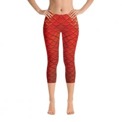 FinfolkProductions Eternal Ember Capri Leggings