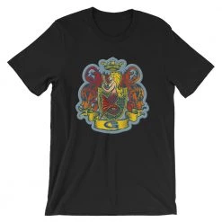 FinfolkProductions Ruby Finfolk Crest T-Shirt
