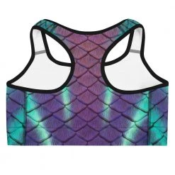 FinfolkProductions Aurora Borealis Sports Bra