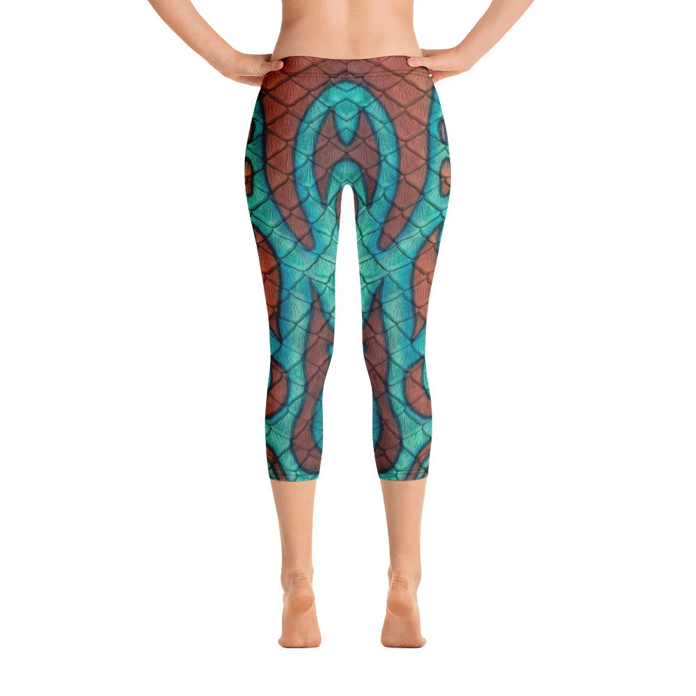FinfolkProductions Jewel Of Jupiter Capri Leggings 2 FinfolkProductions Jewel Of Jupiter Capri Leggings