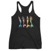 Finfolk Productions Watercolor Mermaid Racerback Tank T-shirts And Tank Tops