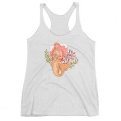 FinfolkProductions Mermaid Bride Racerback Tank