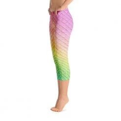 FinfolkProductions Rainbow Fairytail Capri Leggings