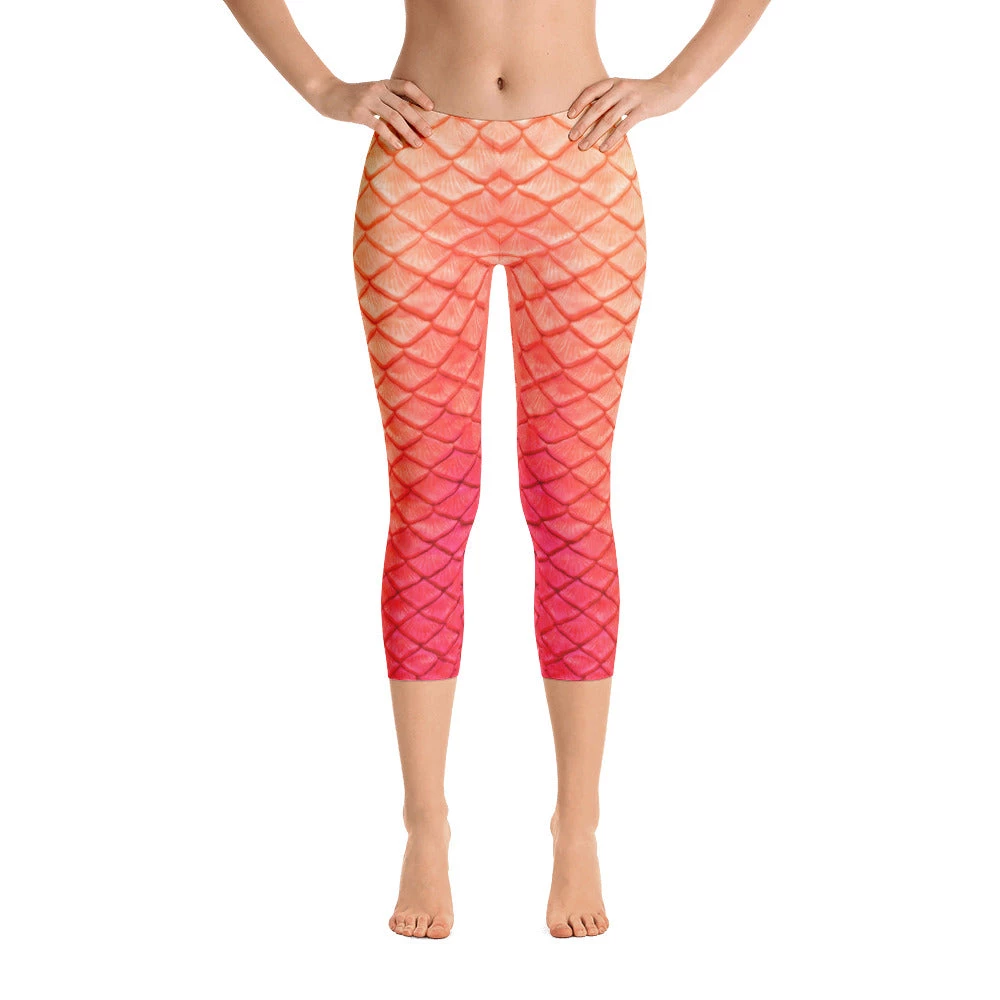 FinfolkProductions Peachy Keen Capri Leggings 2 FinfolkProductions Peachy Keen Capri Leggings