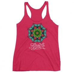 FinfolkProductions Finfolk Mandala Racerback Tank