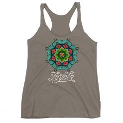 FinfolkProductions Finfolk Mandala Racerback Tank