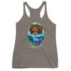 FinfolkProductions Guardian Mermaid Racerback Tank T-shirts And Tank Tops