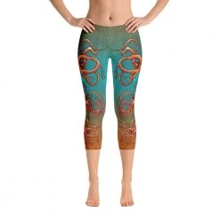 FinfolkProductions Curious Kraken Capri Leggings