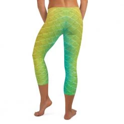 FinfolkProductions Jellyfish Jungle Capri Leggings
