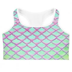 FinfolkProductions Sports Bras Parrotfish Paradise Sports Bra