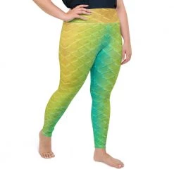 FinfolkProductions Jellyfish Jungle Plus Size Leggings