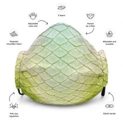 FinfolkProductions Neverland Face Mask Face Masks