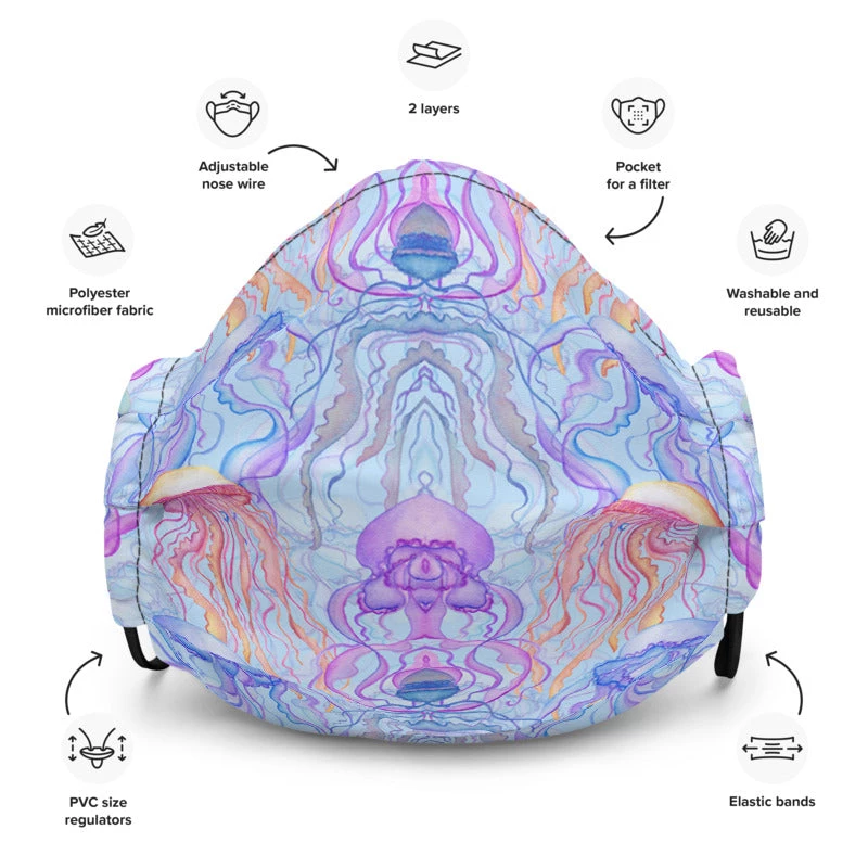 FinfolkProductions Face Masks PB & Jelly Face Mask 1 FinfolkProductions Face Masks PB & Jelly Face Mask