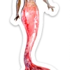 Finfolk Productions Stickers Ruby Mermaid Sticker
