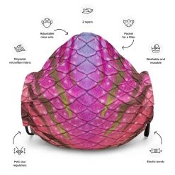 FinfolkProductions Sarabi Face Mask