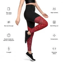 FinfolkProductions Dragonheart Sports Leggings