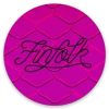 Finfolk Productions Pink Scales Sticker