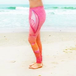 Finfolk Productions Mermaid By Land Leggings: Sunset