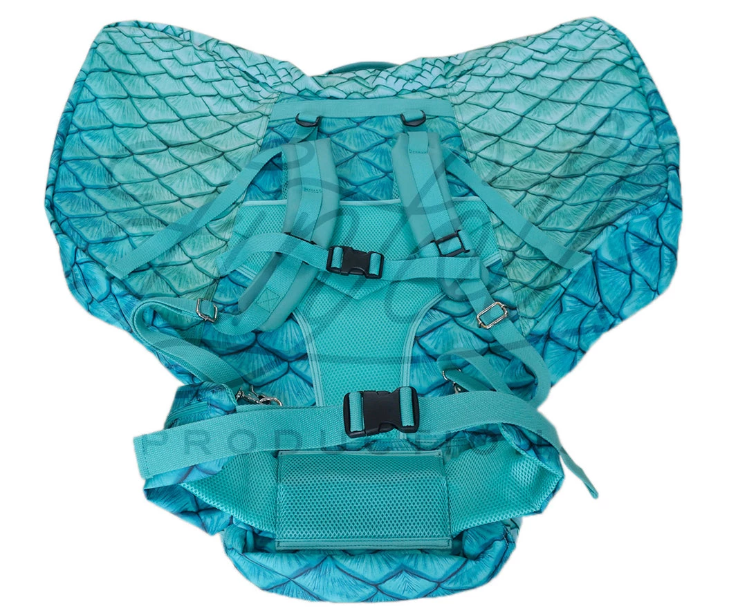 FinfolkProductions Tail Of The Month Classic Finfolk Teal Voyager Tailbag 10 FinfolkProductions Tail Of The Month Classic Finfolk Teal Voyager Tailbag
